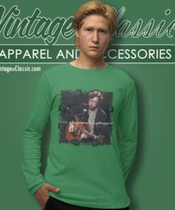 Eric Clapton Shirt Unplugged Album Cover Long Sleeve Tee