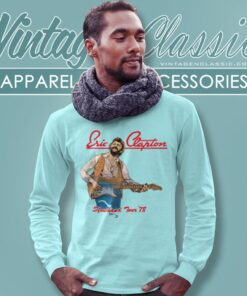 Eric Clapton Slowhand Tour 78 Long Sleeve Tee