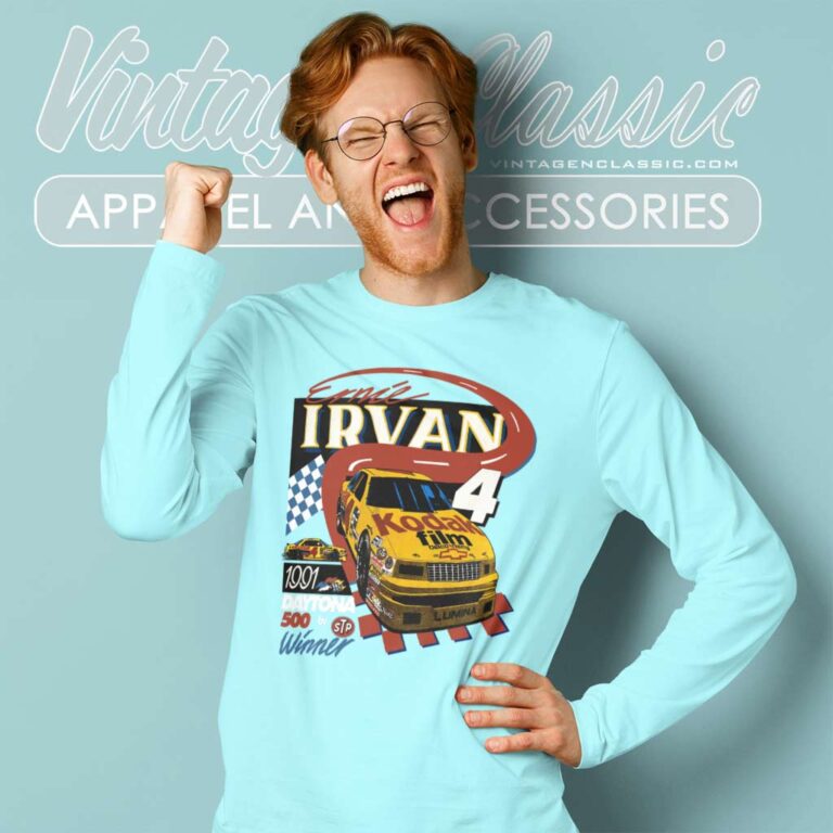 Ernie Irvan Kodak Racing Long Sleeve Tee Ernie Irvan Kodak Racing Long Sleeve Tee
