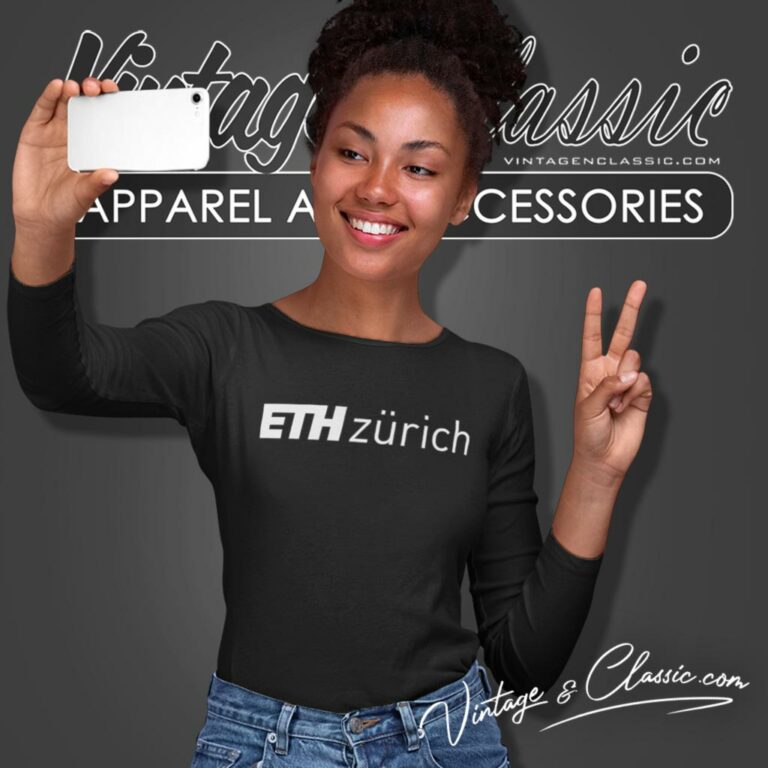 Eth Zurich Shirt Swiss Federal Institute Of Technology Long Sleeve Tee Eth Zurich Shirt Swiss Federal Institute Of Technology Long Sleeve Tee