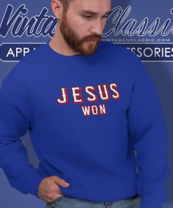 Evan Carter Jesus Won Sweatshirt