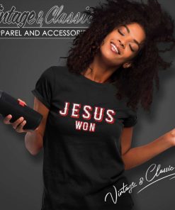 Evan Carter Jesus Won Women TShirt