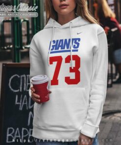 Evan Neal New York Giants 73 Nike Logo Shirt 7 Evan Neal New York Giants 73 Nike Logo Hoodie