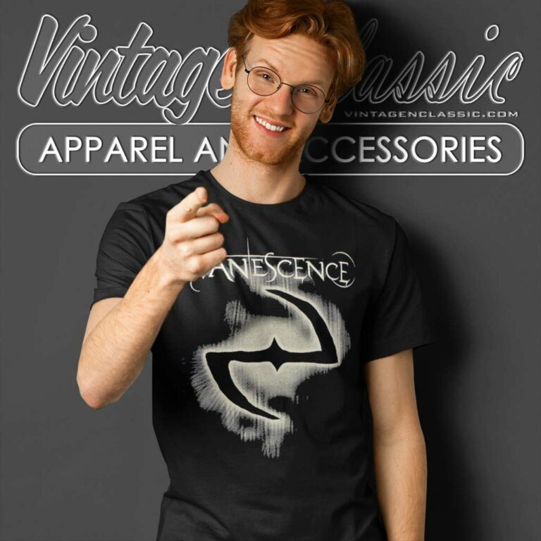 Evanescence Classic Logo T Shirt Evanescence Classic Logo T Shirt