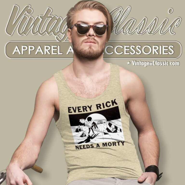 Every Rick Needs A Morty Tank Top Racerback Every Rick Needs A Morty Tank Top Racerback