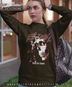 Evil Dead 2 Ash And Skull Sweatshirt