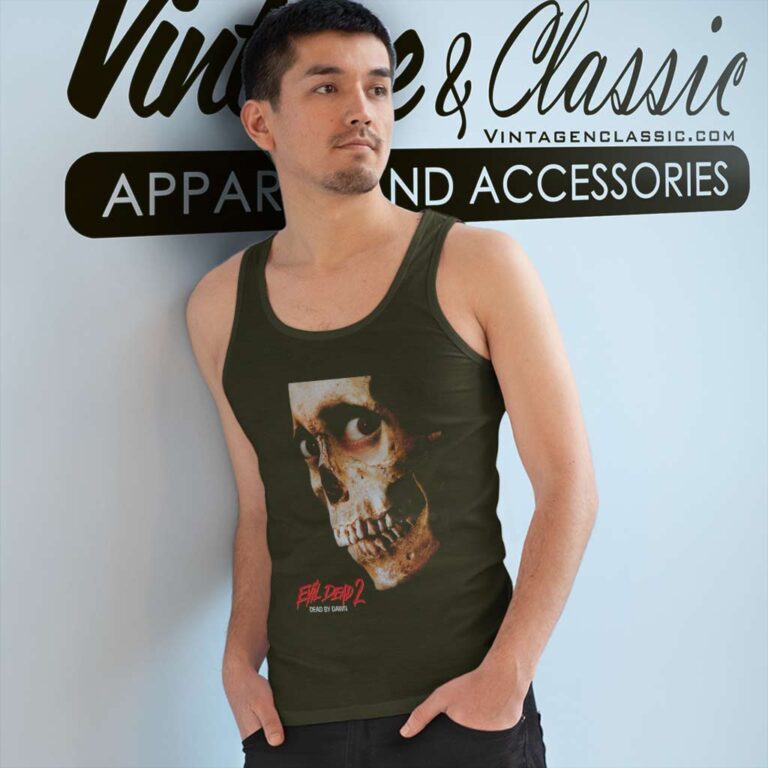 Evil Dead 2 Poster Tank Top Racerback Evil Dead 2 Poster Tank Top Racerback