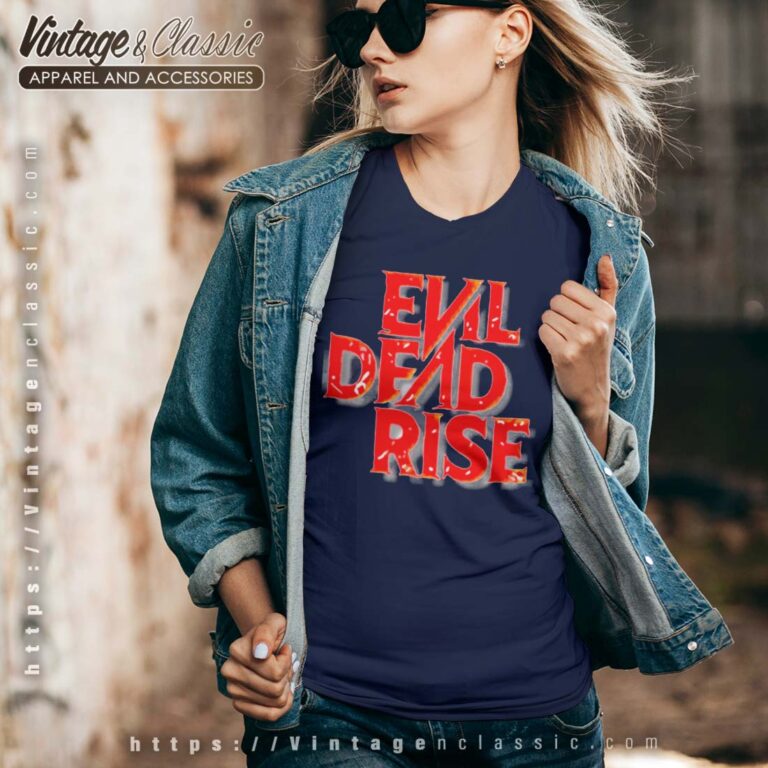 Evil Dead Rise Movie Vneck Evil Dead Rise Movie Vneck