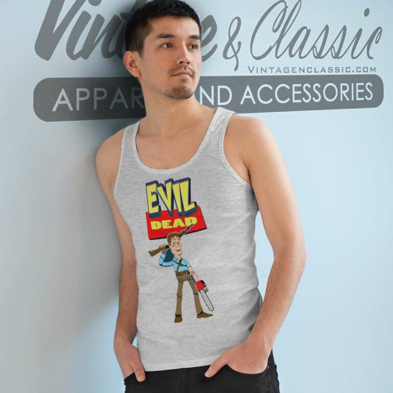 Evil Dead Toy Story Tank Top Racerback Evil Dead Toy Story Tank Top Racerback