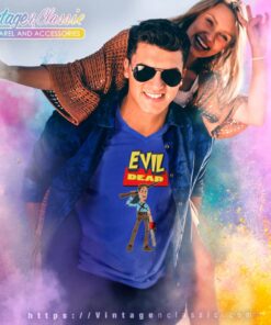 Evil Dead Toy Story Shirt 5 Evil Dead Toy Story V Neck TShirt