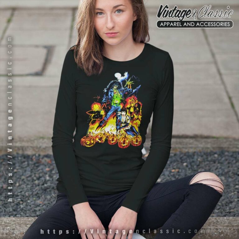 Evil Ernie Vintage Chaos Halloween Long Sleeve Tee Evil Ernie Vintage Chaos Halloween Long Sleeve Tee