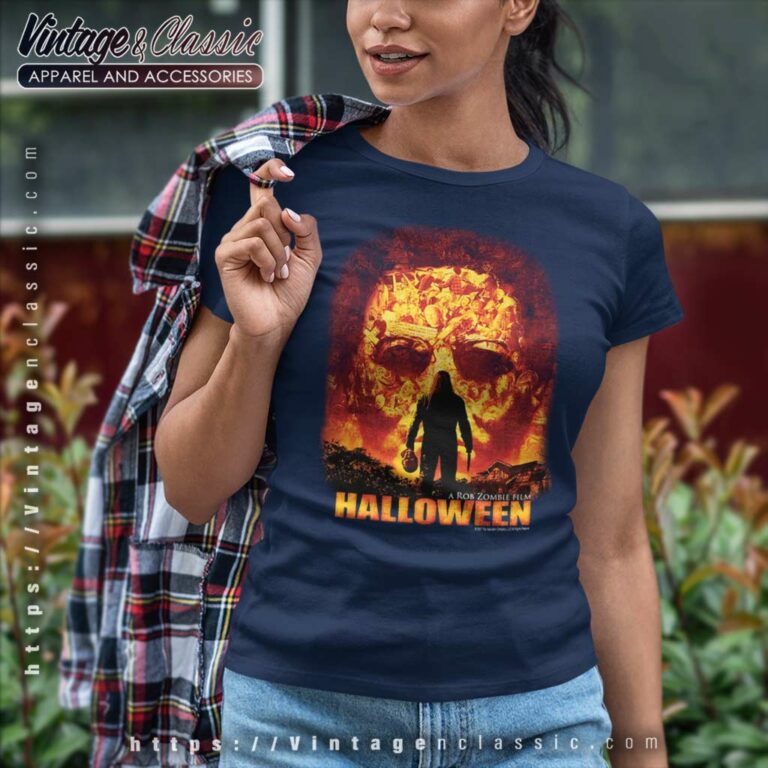 Evil Has A Destiny Poster Halloween Women TShirt Evil Has A Destiny Poster Halloween Women TShirt