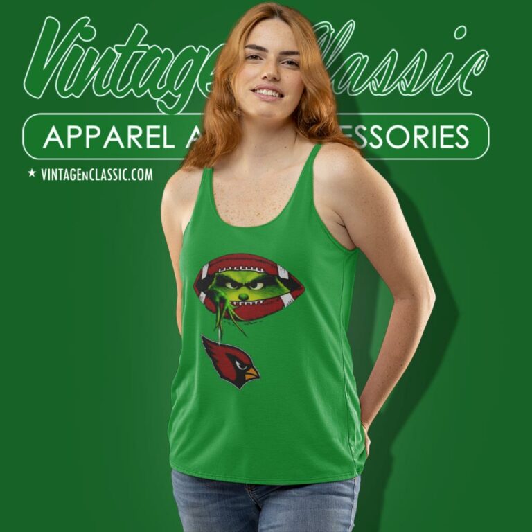 Ew People The Grinch Hold Arizona Cardinals Logo Tank Top Racerback Ew People The Grinch Hold Arizona Cardinals Logo Tank Top Racerback