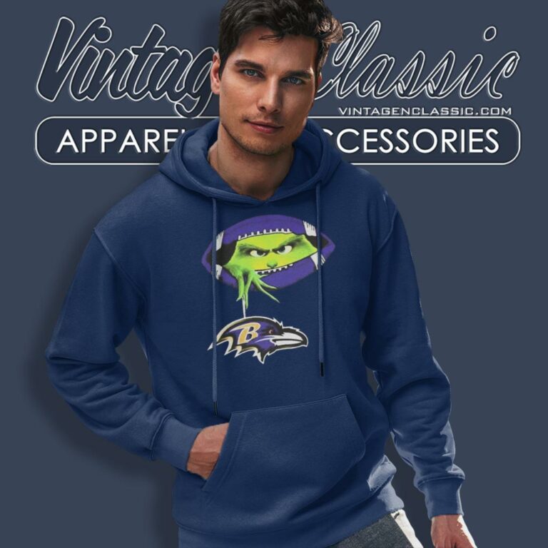 Ew People The Grinch Hold Baltimore Ravens Logo Hoodie Ew People The Grinch Hold Baltimore Ravens Logo Hoodie
