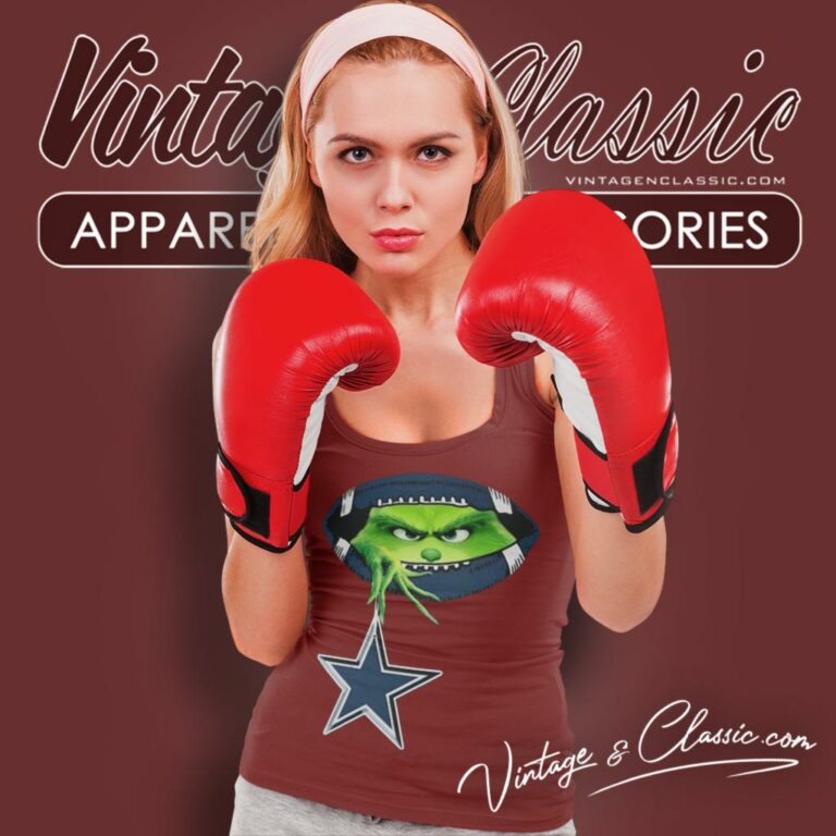 Ew People The Grinch Hold Dallas Cowboys Logo Tank Top Racerback Ew People The Grinch Hold Dallas Cowboys Logo Tank Top Racerback