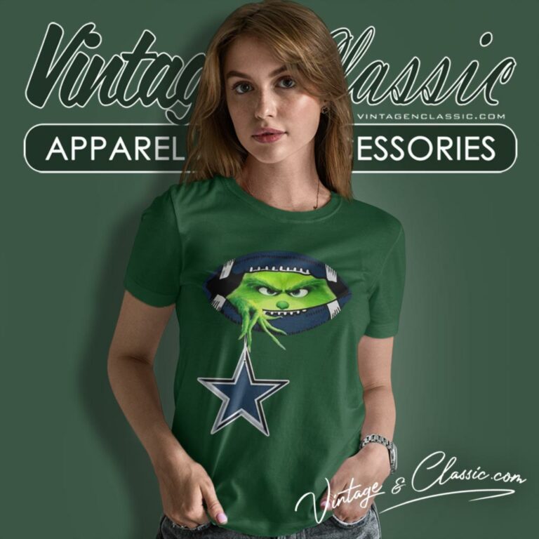 Ew People The Grinch Hold Dallas Cowboys Logo Women T Shirt Ew People The Grinch Hold Dallas Cowboys Logo Women T Shirt