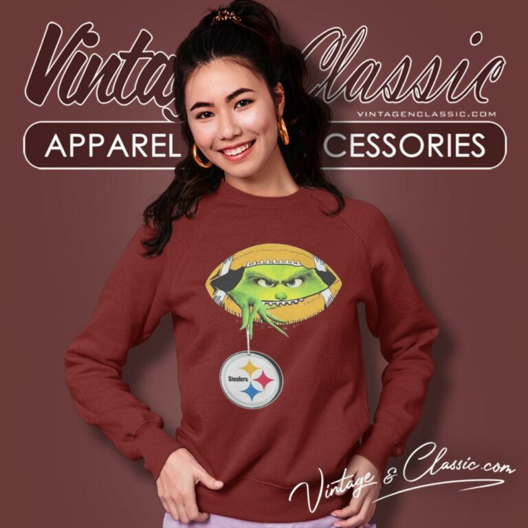 Ew People The Grinch Hold Pittsburgh Steelers Logo Sweatshirt Ew People The Grinch Hold Pittsburgh Steelers Logo Sweatshirt