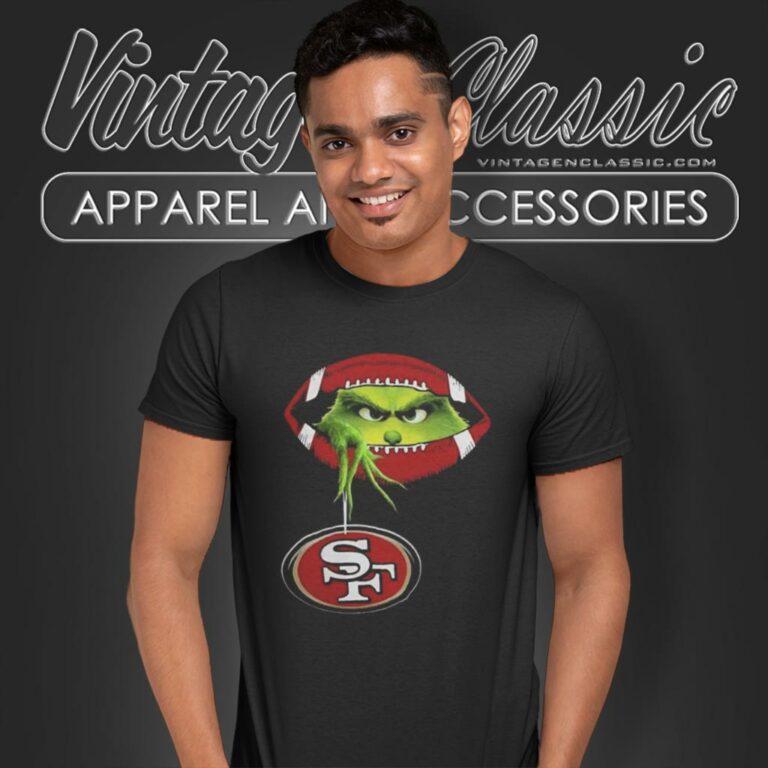 Ew People The Grinch Hold San Francisco 49ers Logo T Shirt Ew People The Grinch Hold San Francisco 49ers Logo T Shirt