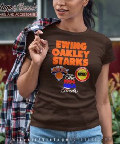 Ewing Oakley Starks New York Knicks Women TShirt