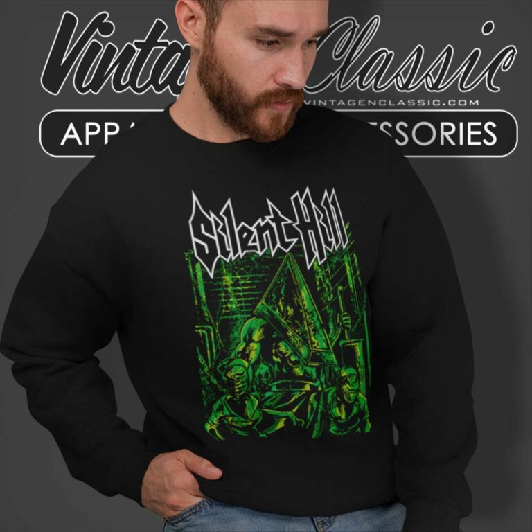 Exhume The Wretched Green Silent Hill Sweatshirt Exhume The Wretched Green Silent Hill Sweatshirt