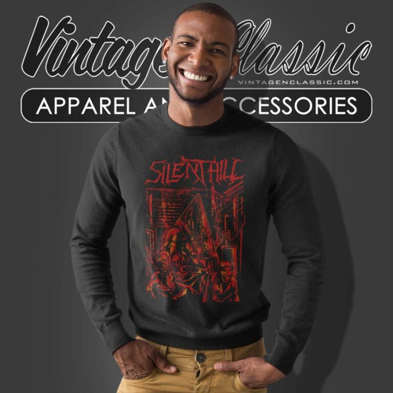 Exhume The Wretched Silent Hill Sweatshirt Exhume The Wretched Silent Hill Sweatshirt