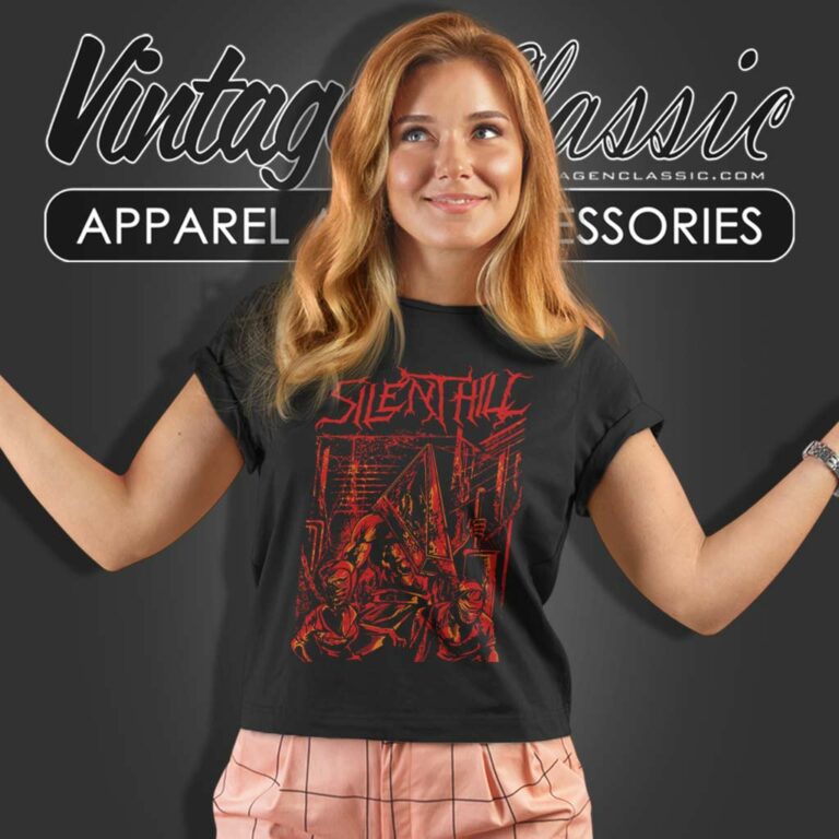 Exhume The Wretched Silent Hill Women TShirt Exhume The Wretched Silent Hill Women TShirt