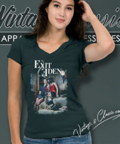 Exit Eden Shirt Femme Fatale V Neck TShirt