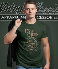 Exit Eden Shirt Silver And Gold T Shirt