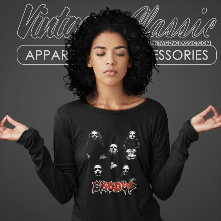Exodus Band Long Sleeve Tee Exodus Band Long Sleeve Tee