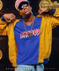 Exodus Logo V Neck TShirt