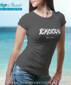 Exodus Shirt 1982 Demo Women TShirt
