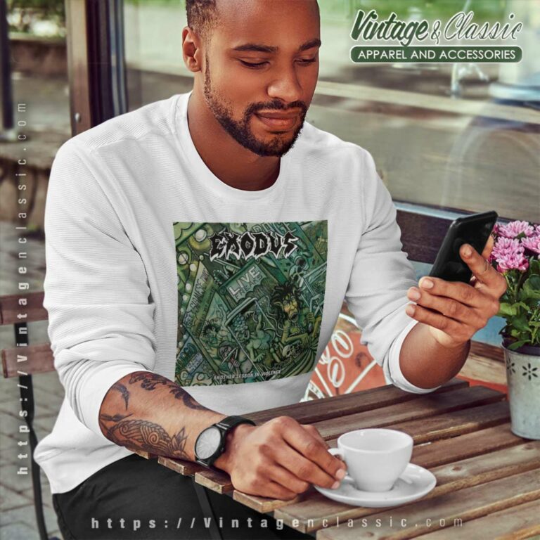 Exodus Shirt Another Lesson In Violence Sweatshirt Exodus Shirt Another Lesson In Violence Sweatshirt