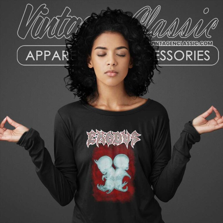 Exodus Shirt As They Suffer In Silence Long Sleeve Tee Exodus Shirt As They Suffer In Silence Long Sleeve Tee