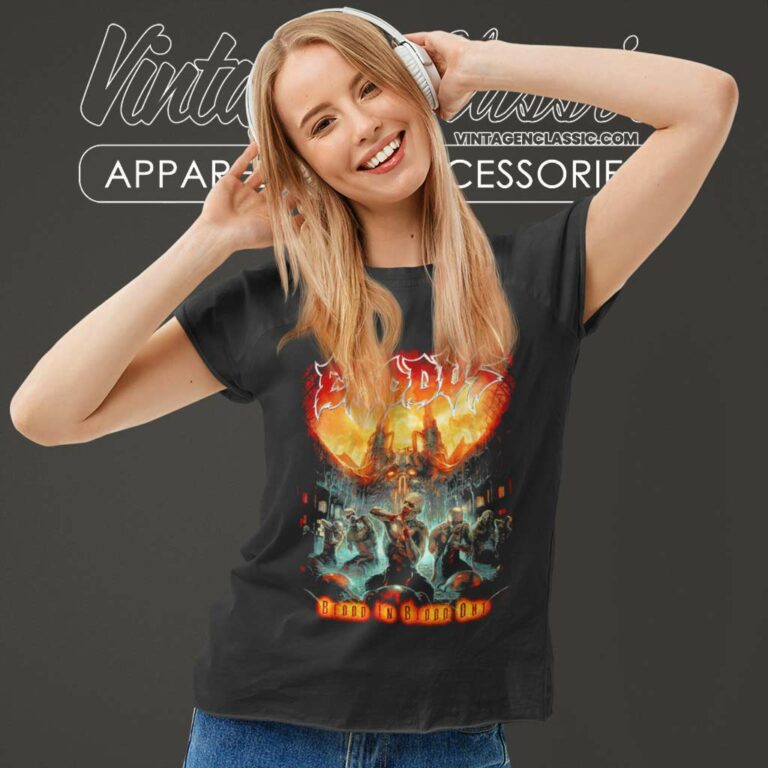 Exodus Shirt Blood In Blood Out Women TShirt Exodus Shirt Blood In Blood Out Women TShirt