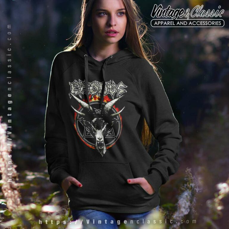 Exodus Shirt Bloodstock Tour 2022 Band Graphic Hoodie Exodus Shirt Bloodstock Tour 2022 Band Graphic Hoodie