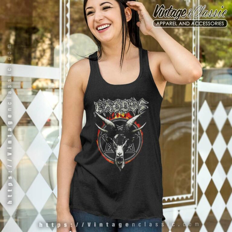 Exodus Shirt Bloodstock Tour 2022 Band Graphic Tank Top Racerback Exodus Shirt Bloodstock Tour 2022 Band Graphic Tank Top Racerback