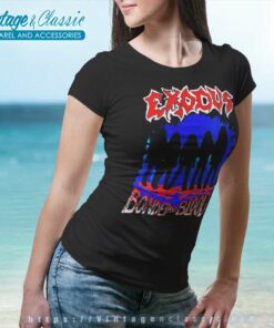 Exodus Shirt Bonded By Blood Women TShirt