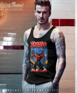 Exodus Shirt Demon Tour Tank Top Racerback