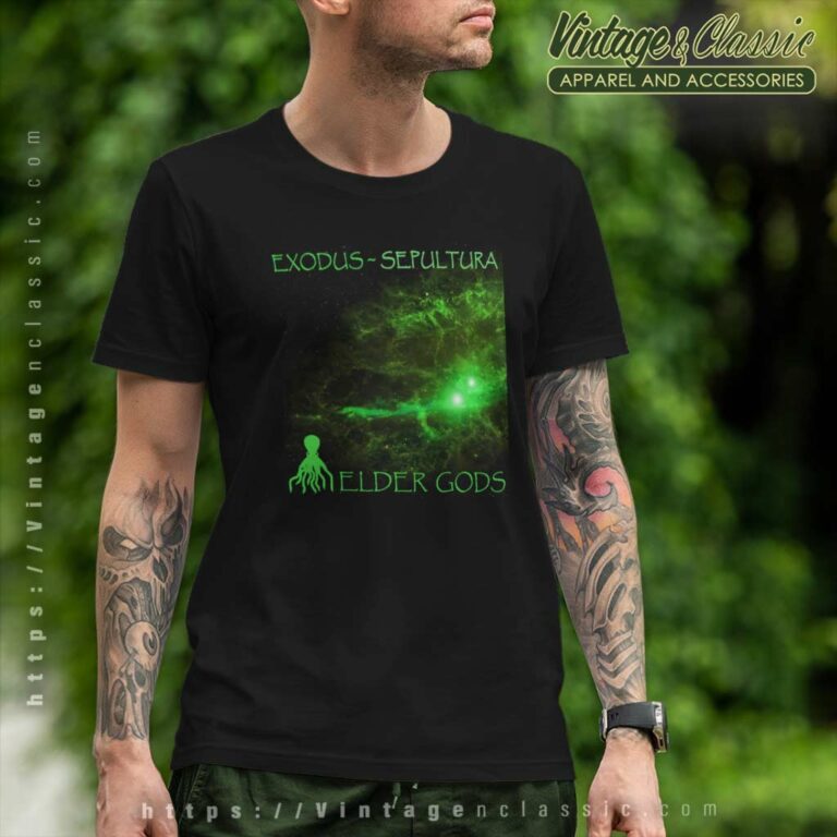 Exodus Shirt Elder Gods T Shirt Exodus Shirt Elder Gods T Shirt