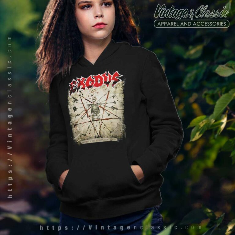 Exodus Shirt Exhibit B The Human Condition Hoodie Exodus Shirt Exhibit B The Human Condition Hoodie