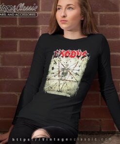 Exodus Shirt Exhibit B The Human Condition Long Sleeve Tee