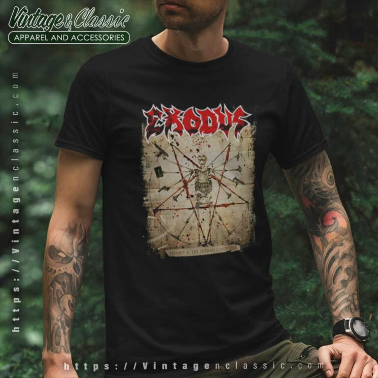 Exodus Shirt Exhibit B The Human Condition T Shirt Exodus Shirt Exhibit B The Human Condition T Shirt