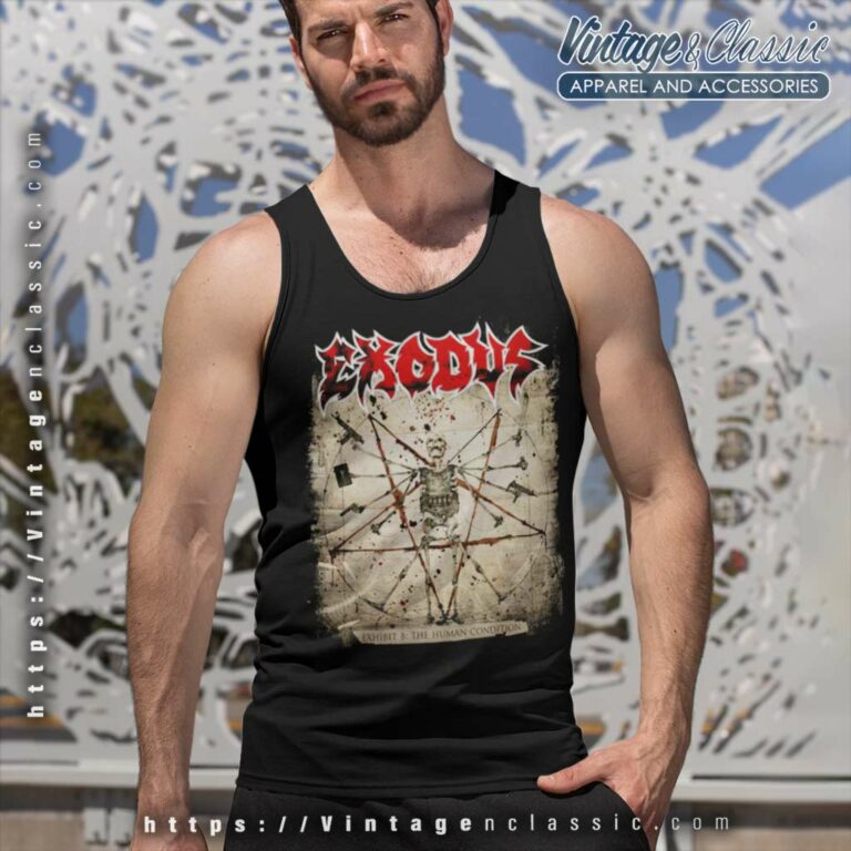 Exodus Shirt Exhibit B The Human Condition Tank Top Racerback Exodus Shirt Exhibit B The Human Condition Tank Top Racerback