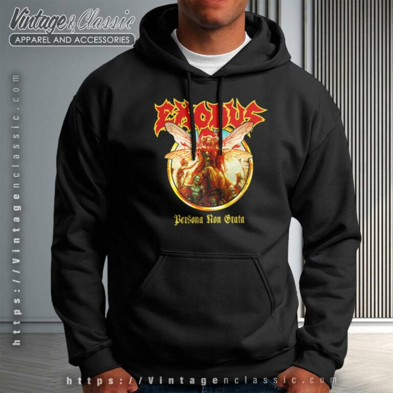 Exodus Shirt Persona Non Grata 2022 Tour Hoodie Exodus Shirt Persona Non Grata 2022 Tour Hoodie