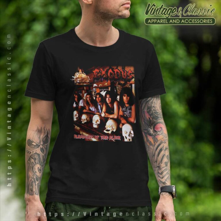 Exodus Shirt Pleasures Of The Flesh T Shirt Exodus Shirt Pleasures Of The Flesh T Shirt