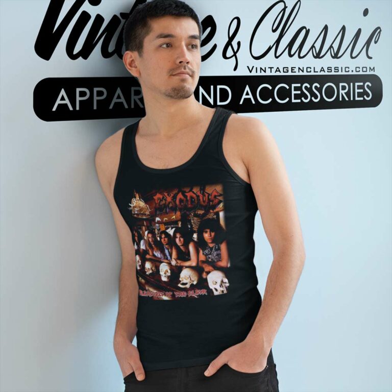 Exodus Shirt Pleasures Of The Flesh Tank Top Racerback Exodus Shirt Pleasures Of The Flesh Tank Top Racerback
