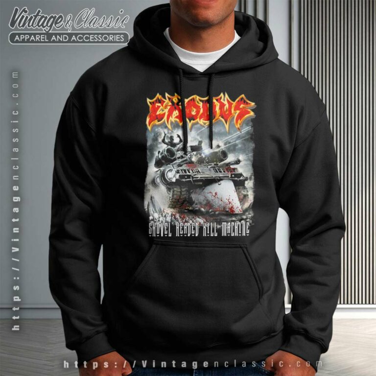 Exodus Shirt Shovel Headed Kill Machine Hoodie Exodus Shirt Shovel Headed Kill Machine Hoodie