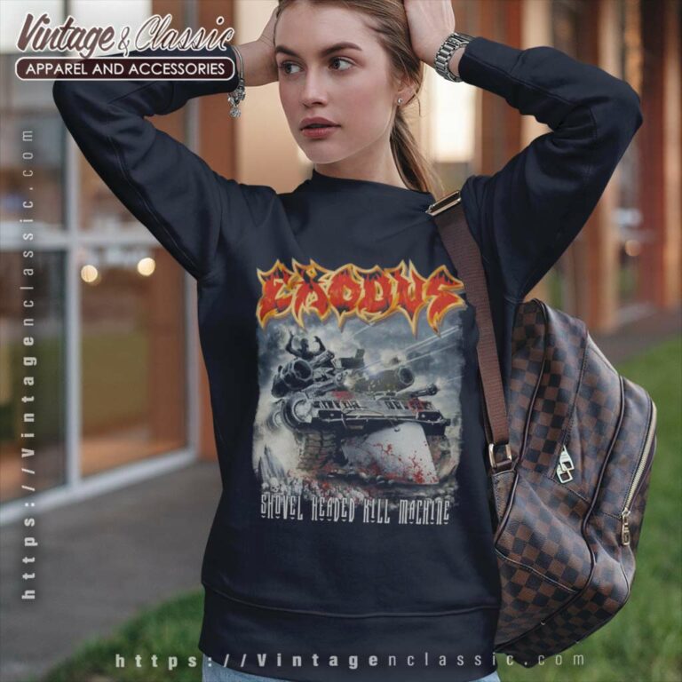 Exodus Shirt Shovel Headed Kill Machine Sweatshirt Exodus Shirt Shovel Headed Kill Machine Sweatshirt