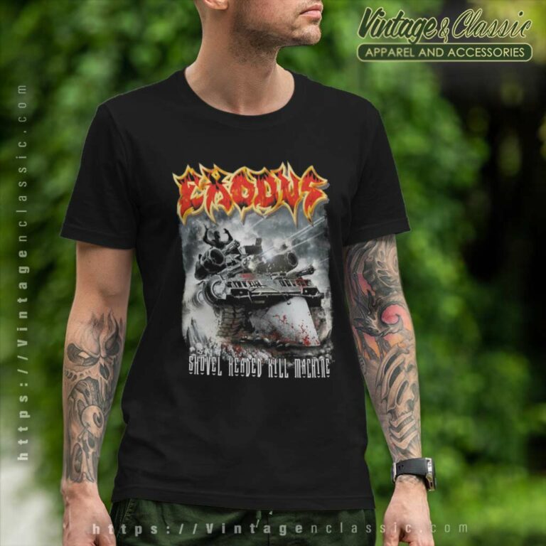 Exodus Shirt Shovel Headed Kill Machine T Shirt Exodus Shirt Shovel Headed Kill Machine T Shirt