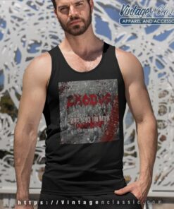 Exodus Shirt Shovel Headed Tour Machine Live At Wacke Tank Top Racerback